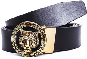 img 1 attached to 👨 Timeless Italian Leather: Old John 41 3Inch Men's Belt Accessories