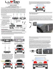 img 1 attached to 🚗 Luv-Tap BG - Complete Coverage (X-Small) with License Plate Cut Out: Ultimate Protection for Your Vehicle!