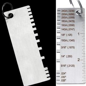 img 4 attached to Dual Sided Stainless Thickness Inspection Gauge - OSOF