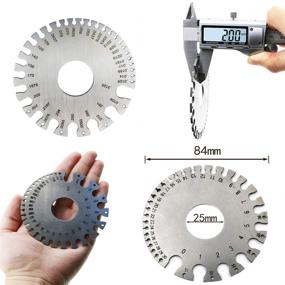 img 2 attached to Dual Sided Stainless Thickness Inspection Gauge - OSOF