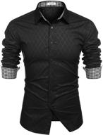 👔 tinkwell casual button-down regular sleeve men's shirt apparel logo