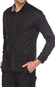 img 3 attached to 👔 Tinkwell Casual Button-Down Regular Sleeve Men's Shirt Apparel