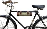 🚲 hide & drink: waxed canvas bike pack tube - zipper commute bag with travel storage - handmade & backed by a 101 year warranty logo