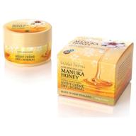 🍯 revitalizing night cream with wild ferns premium new zealand manuka honey for dry to normal skin logo