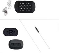 🔧 enhanced replacement accessories for px 2 &amp; px 3: vented oven lid, black flat &amp; raised mouthpiece, adjustable sandwich pusher, 3d bottom screen, and cleaning brush in black logo