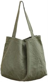 img 4 attached to Сумка на плечо из холста BOBILIKE: универсальная школьная сумка для женщин с кошельком - стильные сумки для любого случая