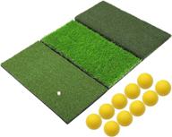 enhance your golf game with skylife 3-turf golf hitting grass mat - xl 24’’ x 37’’ логотип