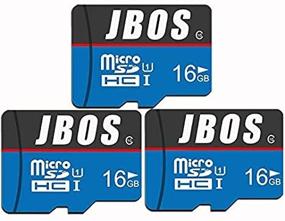 img 3 attached to 📸 JBOS 16GB Micro SD Card 3 Pack - High Speed U1 Memory Card - C10 UHS-I TF Card for Smartphone, Bluetooth Speaker, Tablet, PC, Drone, Camera - 3pcs Bundle