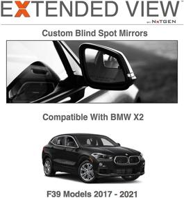 img 4 attached to 🔍 Увеличенная видимость: Зеркала слепых зон BMW X2 F39 для расширенного поля зрения