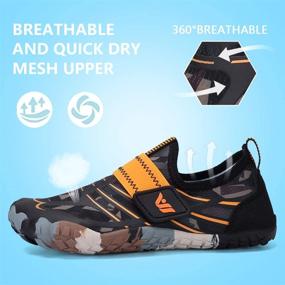 img 3 attached to 👟 Кроссовки CIOR Легкие спортивные кроссовки U120WZ2001 М Коричневый Орех 34 - Мальчикам: Максимальный комфорт и стиль.