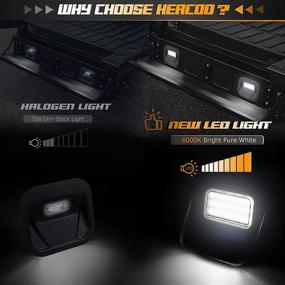 img 3 attached to 🚚 HERCOO LED лампа Multi-Pro для багажника с подножкой для грузовика GMC Sierra & Chevy Silverado 2020-2021, замена для 84347814