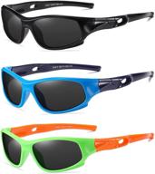 dylb flexible polarized sunglasses children boys' accessories logo
