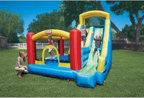 img 3 attached to 🏞️ Unleash Outdoor Fun with the Little Tikes Giant Slide Bouncer