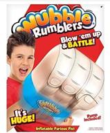 🥊 wubble rumblers: unleash the power of inflatable furious fists! logo