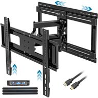 📺 fozimoa sliding tv wall mount for 32-65 inch tvs, full motion bracket with tilt swivel arm, fits lcd led flat & curved screens, up to 88 lbs, vesa 400x400 logo