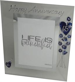 img 1 attached to Wedding Sapphire Anniversary Photo Frame