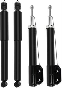 img 4 attached to High Performance Front Rear Shocks for 1994-2004 Ford Mustang - ECCPP Struts, Gas Shocks, Amortiguadores - Pack of 4 - 235060 5968 71963