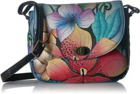 img 4 attached to 👜 Anna Anuschka Flap Over Original Paradise: Women's Handbags & Wallets for Stylish Satchel Accessories