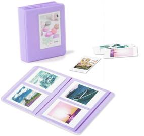 img 2 attached to Leebotree Instant Camera Accessories for Fujifilm Instax Mini 11 - Complete Kit with Case, Album, Frames, Stickers (Lilac Purple)