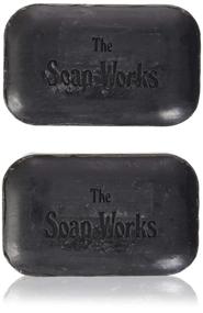 img 2 attached to 🧼 Deep Cleansing Coal Tar Bar Soap - 2 Bars (110g each) | Soap Works