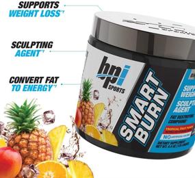 img 2 attached to BPI Sports Smart Burn | Powerful Weight Loss Formula | Burn Fat, Boost Energy | Carnitine, CLA, Green Tea, Caffeine, Theobromine, Dynamine | For Men & Women | No Artificial Colors | Fruit Punch Flavor | 25 Servings | 4.4 oz