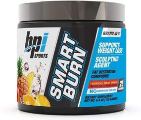 img 4 attached to BPI Sports Smart Burn | Powerful Weight Loss Formula | Burn Fat, Boost Energy | Carnitine, CLA, Green Tea, Caffeine, Theobromine, Dynamine | For Men & Women | No Artificial Colors | Fruit Punch Flavor | 25 Servings | 4.4 oz