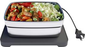 img 3 attached to ♨️ Skywin Portable Oven and Lunch Warmer - Reheat Meals at Work Sans Microwave