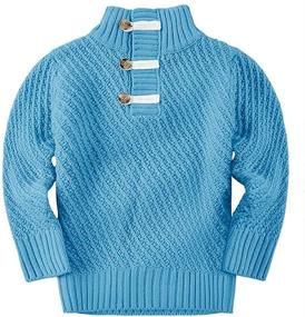 img 2 attached to 🧥 Cozy Makkrom Pullover Sweaters: Turtleneck Comfort for Boys' Clothing and Sweaters