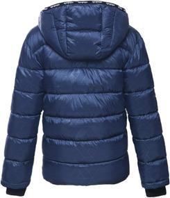 img 2 attached to 🧥 Water Resistant Thickened Quilted Boys' Clothing by Rokka Rolla in Jackets & Coats