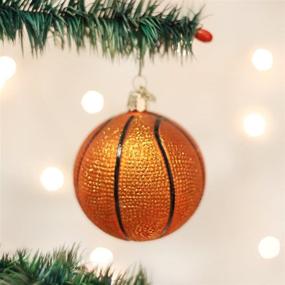 img 2 attached to 🏀 2020 Basketball Ornament: Old World Christmas Glass Blown Ornament for Festive Christmas Tree