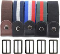 🔗 buckle elastic waistband: the perfect belt alternative for women's accessories and belts logo