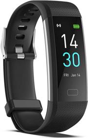 img 4 attached to 🌟 2021 New Smart Bracelet Fitness Tracker: Blood Pressure, Heart Rate, Waterproof Pedometer, Calorie Counter, Sleep Monitor for Kids, Women, and Men
