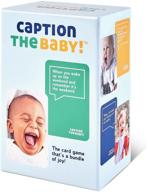 👶 caption the baby! the ultimate modern & fun photo caption card game - hilarious, easy & family friendly for parties, game night, baby showers, and gender reveal games – perfect for girls and boys! logo