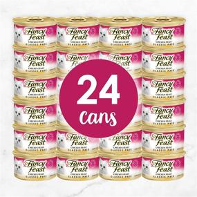 img 3 attached to 🐱 Purina Fancy Feast Grain Free Pate Wet Cat Food: Classic Pate Chicken Feast - 24 Cans, 3 oz. Each!