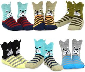 img 4 attached to TeeHee Kids Fashion Cotton Socks Boys' Clothing
