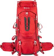 🎒 ubon 50/60l internal frame hiking backpack - camping backpack for men and women with rain cover логотип