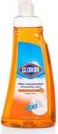 clorox liquid dish soap with oxi powered bleach-free logo