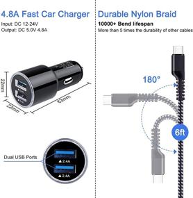 img 3 attached to Charger Dual Port 4 8AFast Charging Adapter