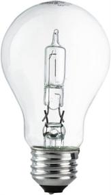 img 1 attached to 💡 Halogen Bulb A19 29W SW: Long-lasting, Cost-efficient Lighting Solution