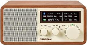 img 3 attached to 📻 Sangean RA50562 многоцветный AM и FM Bluetooth деревянный кабинетный радиоприемник - улучшен для SEO