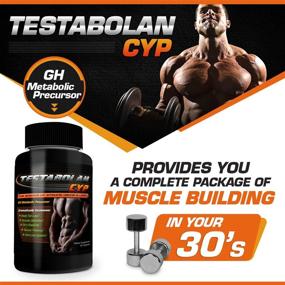 img 2 attached to 💪 Testabolan Cyp: Natural Testosterone Booster for Fat Loss, Muscle Definition, Skin Elasticity & Immunity
