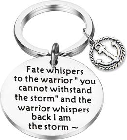 img 4 attached to Empowering FeelMEM Encouragement Keychain Unveils Inspirational Women's Jewelry