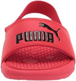 img 3 attached to Сандалии PUMA с ремешком на заднике для маленьких мальчиков: идеальный выбор для приключений на свежем воздухе!