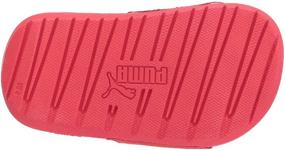 img 1 attached to Сандалии PUMA с ремешком на заднике для маленьких мальчиков: идеальный выбор для приключений на свежем воздухе!