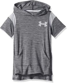 img 1 attached to Одежда для девочек Under Armour Turquoise X Small Рукав: высокотехнологичная одежда для молодых спортсменов.