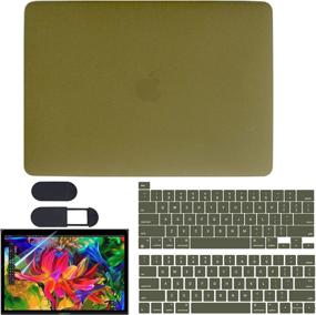 img 3 attached to 📱 MacBook Pro 13-inch (2020-2016) Laptop Case Compatible with Touch Bar A2338M1/A2251/A2289/A2159/A1989/A1706/A1708 - Plastic Hard Shell Case + Keyboard Cover + Screen Protector + Webcam Cover