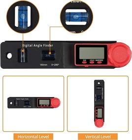 img 2 attached to 🔨 SDFSX Multi-Purpose Protractor: Ideal for Carpentry and Decoration Tasks