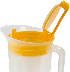 img 2 attached to 🍋 Primula Today Shake and Infuse Pitcher – Large and Innovative Infusion Chamber – Non-Toxic and Eco-friendly – 3 Quarts – Vibrant Yellow