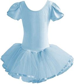 img 1 attached to Девочки с юбкой леотарда на подкладке Dancina Tutu Ballet Dance Dress