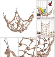 🐦 awtang bird cargo climbing net - ultimate pet bird toy for cockatiels, conures, and more! logo